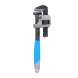 Taparia 1274 Steel (350mm) Stillson Type Pipe Wrench (Blue and Black), Box End