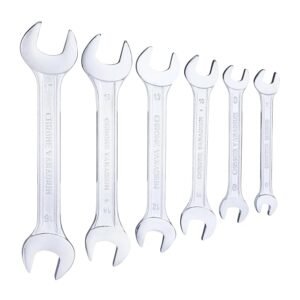 Taparia DEP 06 Double Ended Spanner Set (DEP-06), Open End, ‎2.8 x 5.1 x 15.8 cm