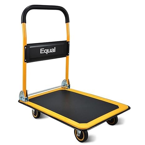 Equal 300kg Capacity Steel Foldable Platform Trolley