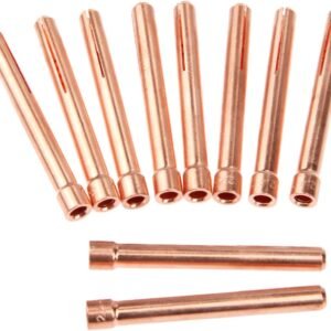 TIG Collet Tips for WP9 18 26 TIG Welding Torch Series 2.4mm Welding TIG Torches|10 Pieces Br TIG Welding Torch Set