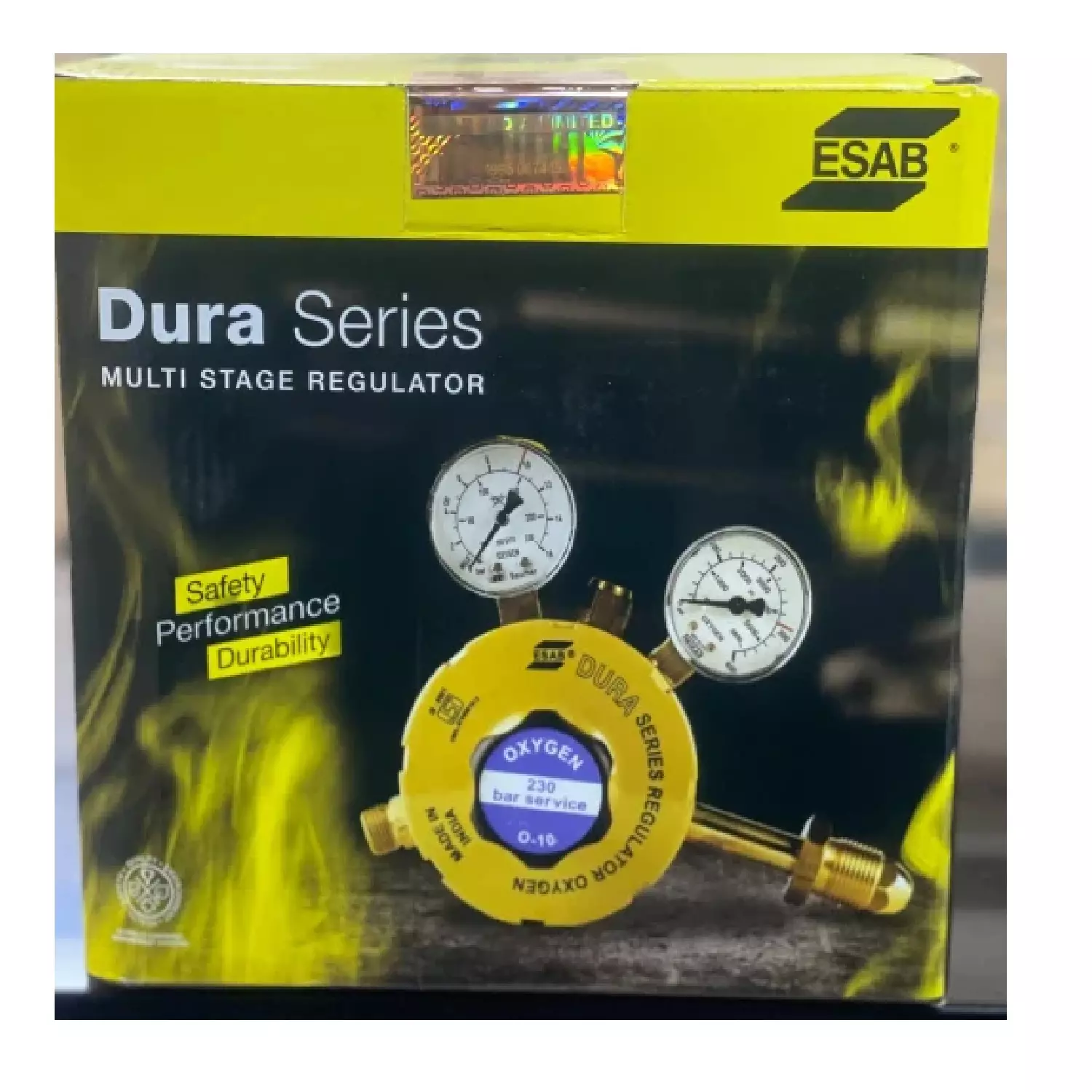 ESAB Double Stage Regulator DURA OXYGEN 0-10 - Image 3