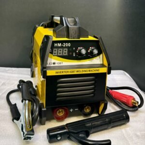 200 Amp Portable Arc Welding Machine J K Weld 200 Amps with Carry Case Red