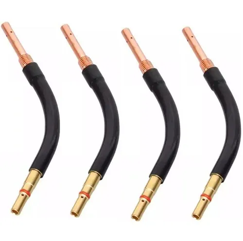 Swan Neck Pana 350 For Mig Torch Neck Brass and Copper 5 pc PKT