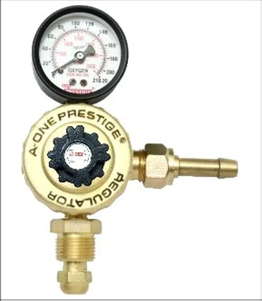 single gauge reuglator pres